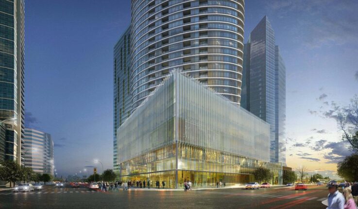 4800 Yonge Condos Podium