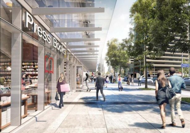 4800 Yonge Condos Exterior Rendering Street Level