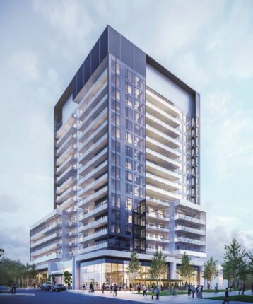 Exterior Rendering for Rodeo Drive Condos Phase 2