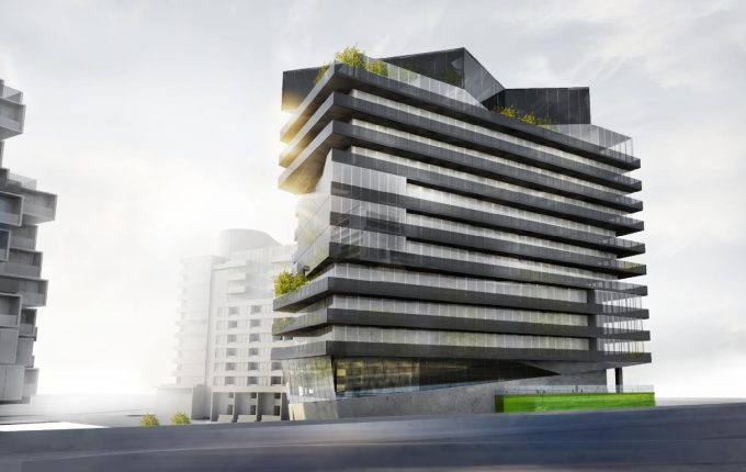 Harris Square Condos Rendering