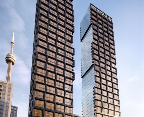 Nobu Residences Toronto Exterior Rendering