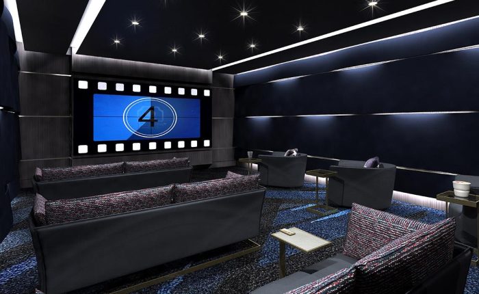 Via Bloor Condos 2 Theatre Room