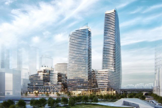 215 Lake Shore Blvd East Condos Rendering