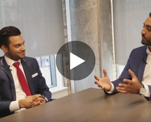 Roy Bhandari interviewing Shamez Virani