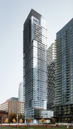 E2 Condos Exterior Rendering
