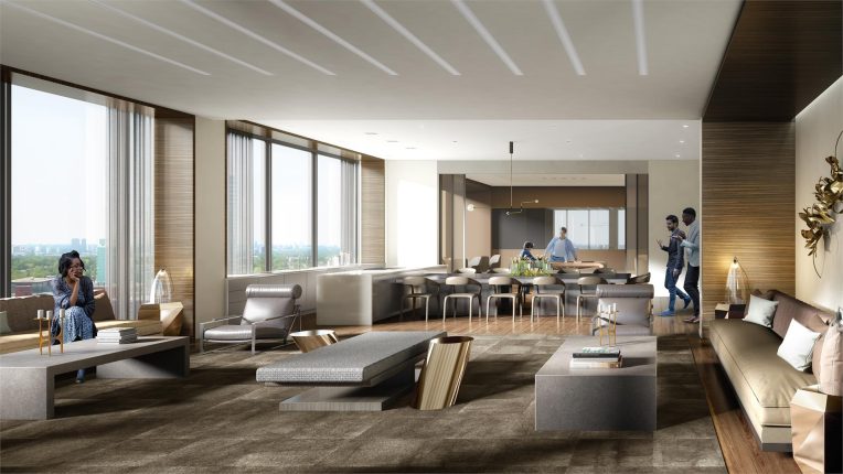 E2 Condos Party Room