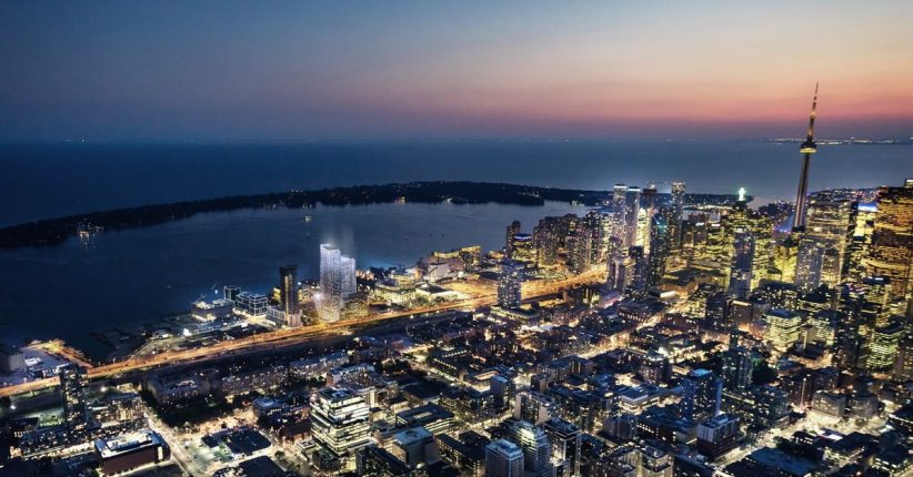 Lakeside Residences Aerial Rendering