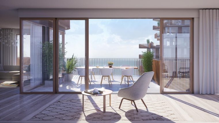 Aqualuna at Bayside Condos Rendering