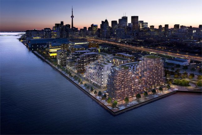Aqualuna at Bayside Condos Rendering