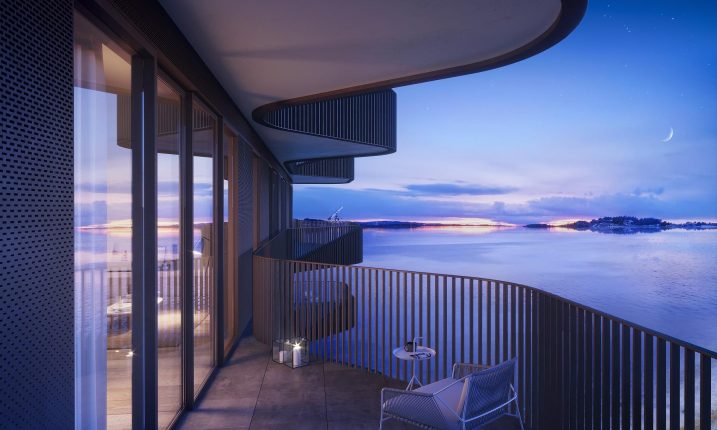 Aqualuna at Bayside Condos Rendering