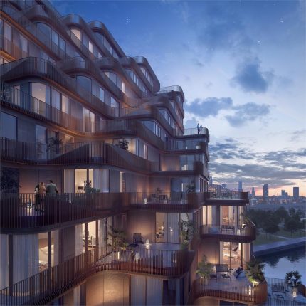 Aqualuna at Bayside Condos Rendering