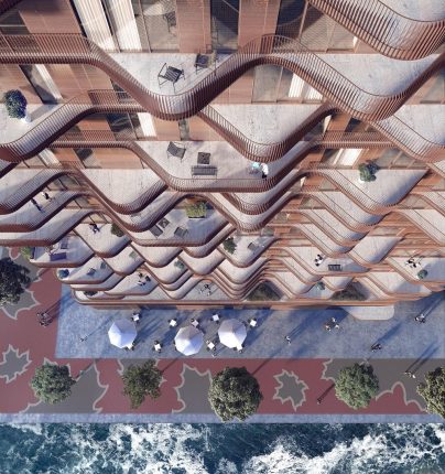 Aqualuna at Bayside Condos Rendering