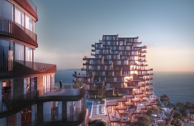 Aqualuna at Bayside Condos Rendering