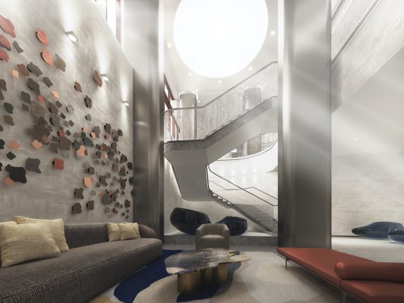 Aqualuna at Bayside North Lower Lobby