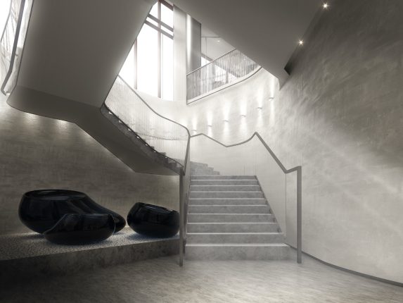 Aqualuna at Bayside North Lower Lobby