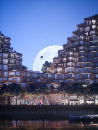 Aqualuna at Bayside Rendering