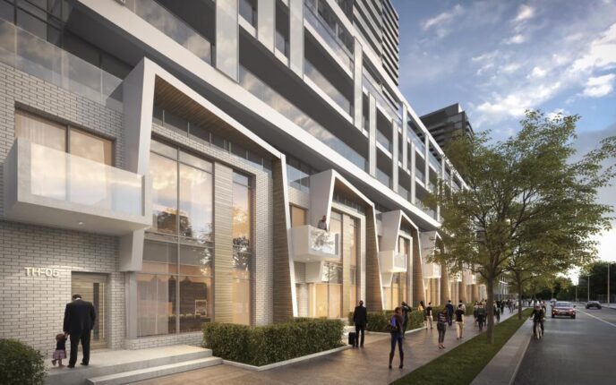 M2M Condos Rendering