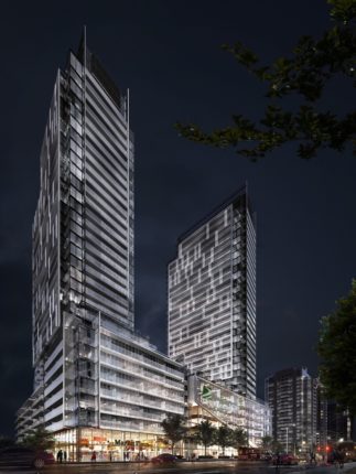 M2M Condos Rendering Night