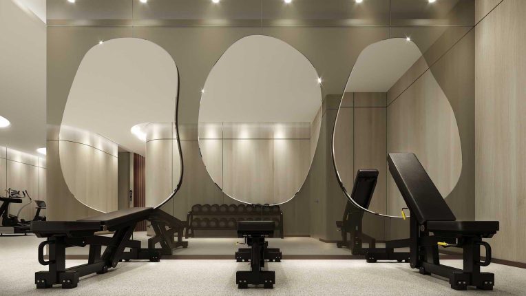 Aqualuna at Bayside Condos Gym