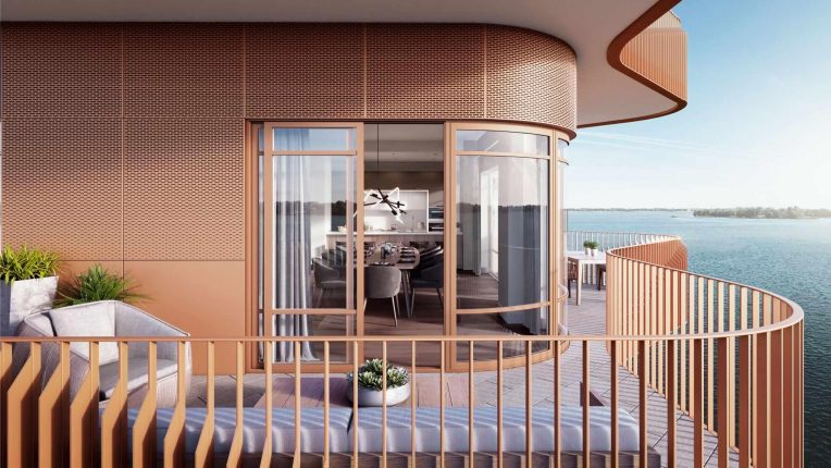 Aqualuna at Bayside Condos Model Suite