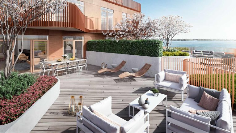 Aqualuna at Bayside Condos Model Suite