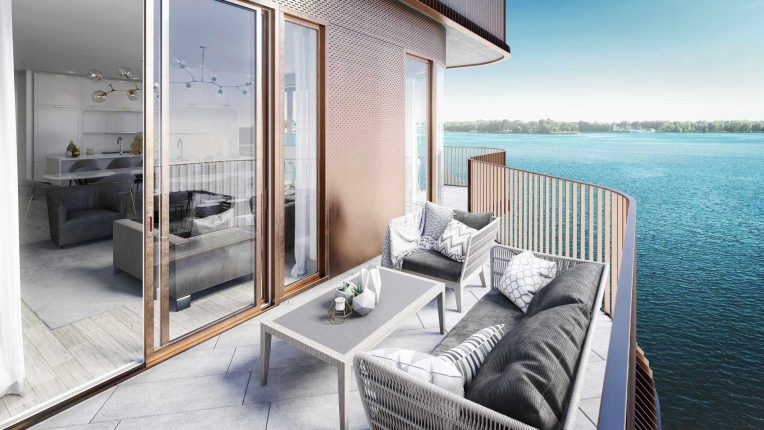 Aqualuna at Bayside Condos Model Suite