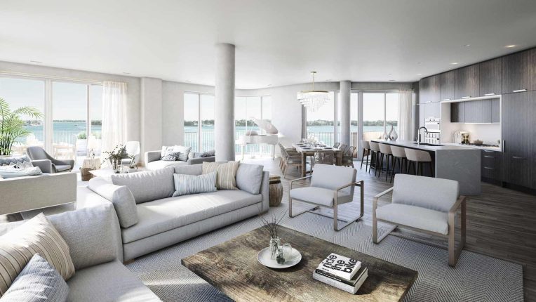 Aqualuna at Bayside Condos Model Suite