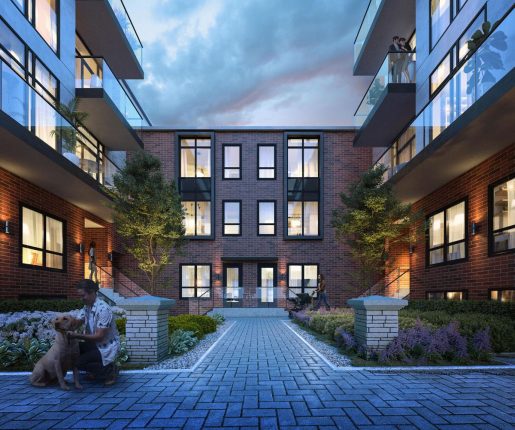 Greenwich Village Towns Rendering