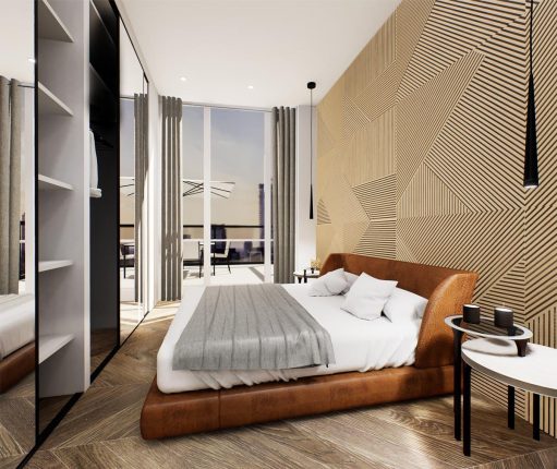 Via Bloor 2 Penthouse Bedroom