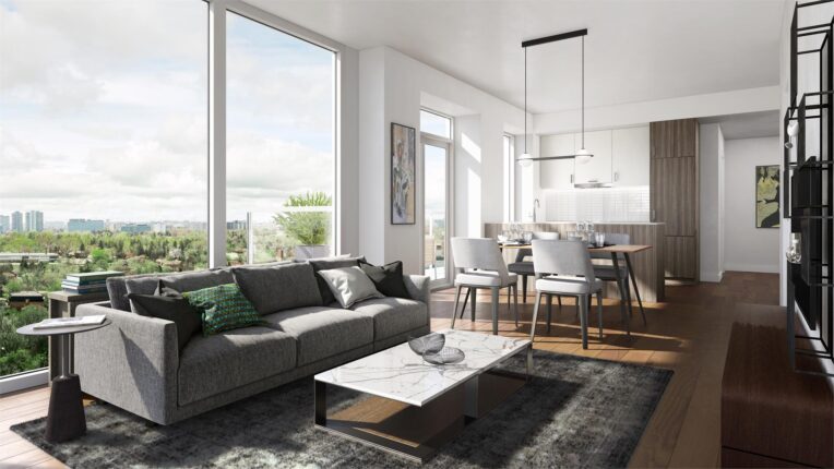 M2M Condos Interior Rendering