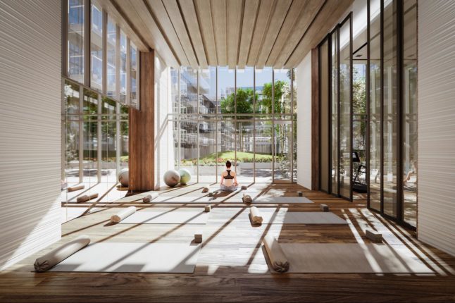 M2M Condos Yoga Studio