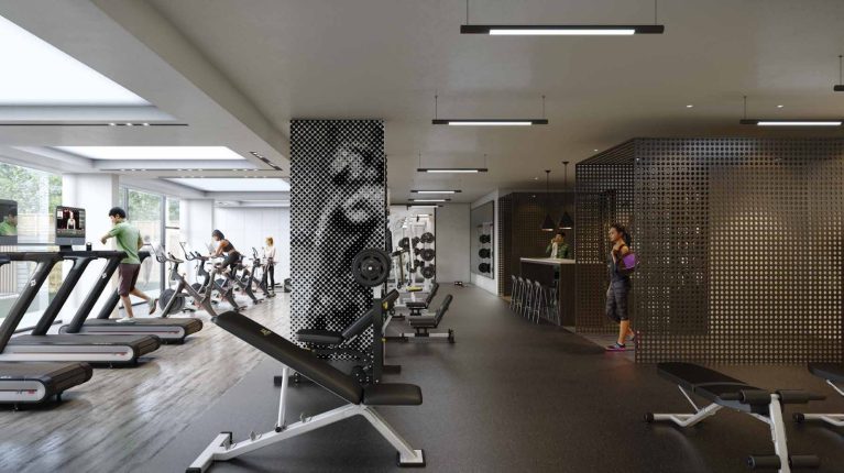 Line 5 South Tower Condos Gym