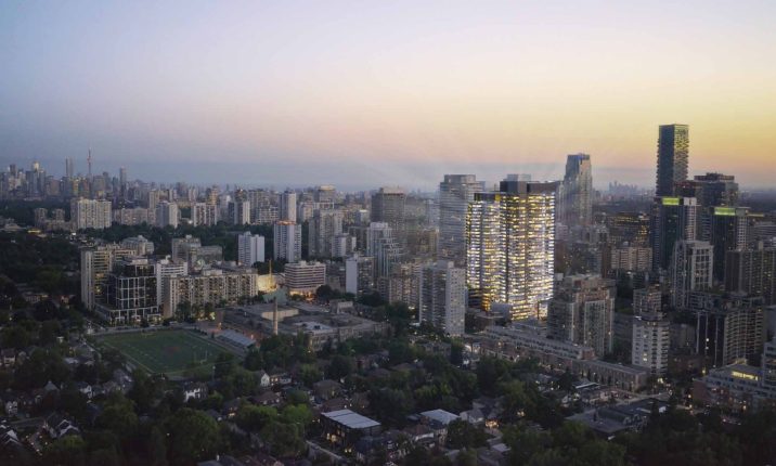 Line 5 South Tower Condos Rendering