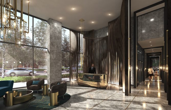 Azura Condos Lobby