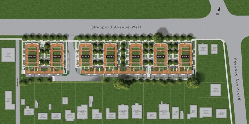 Greenwich Village Towns Site Plan