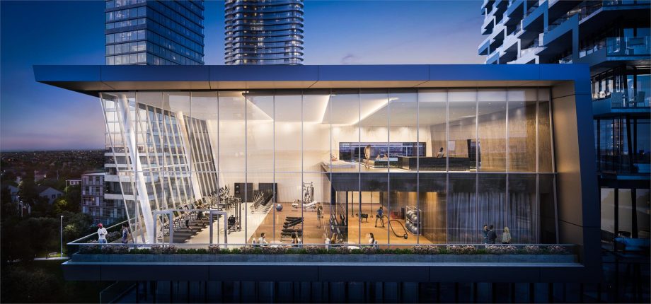 M3 Condos Pool and Gym