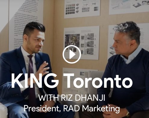 roy bhandari interviewing riz dhanji for king toronto condos