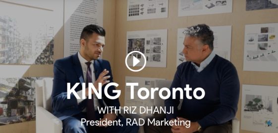 roy bhandari interviewing riz dhanji for king toronto condos