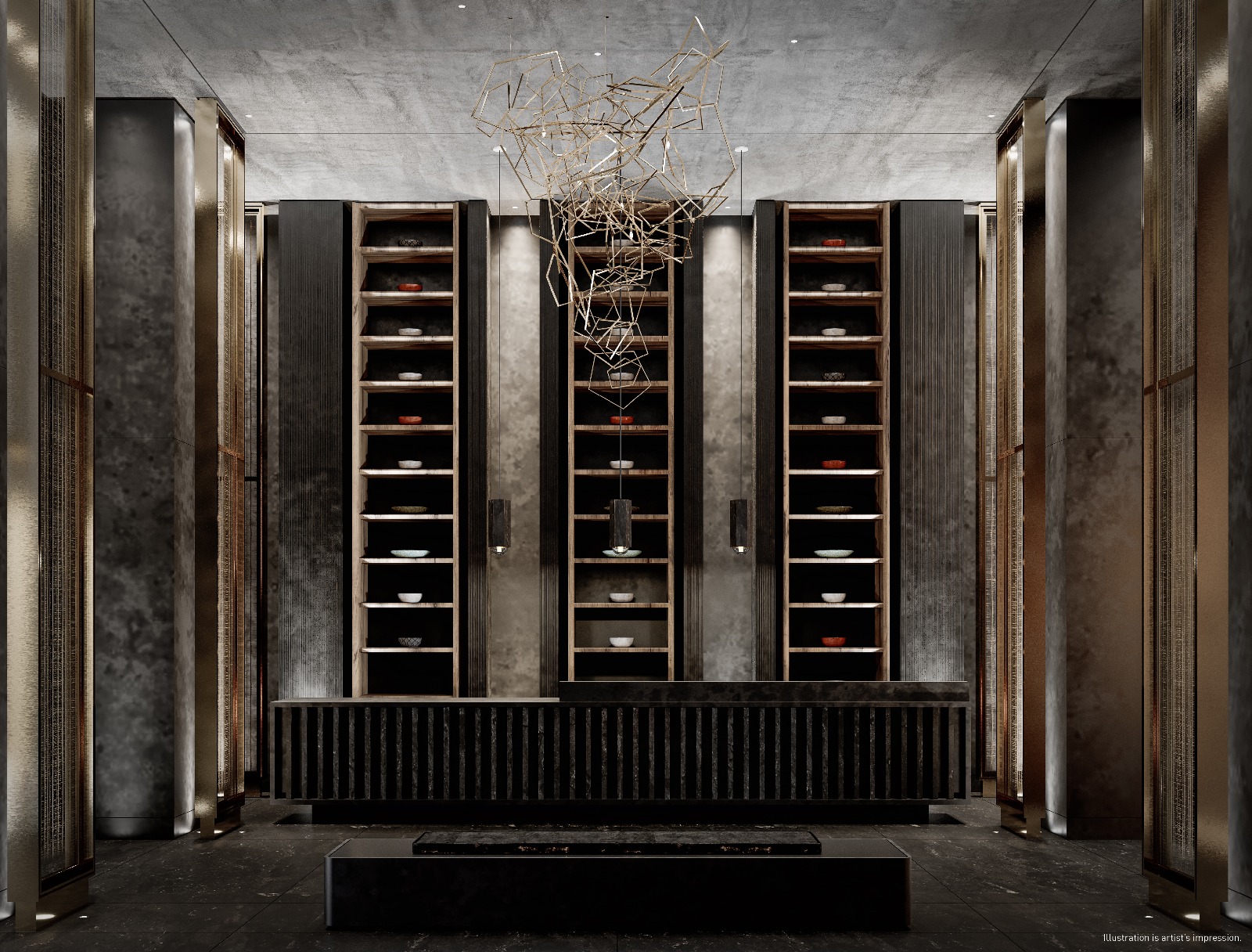 55C Condos Rendering