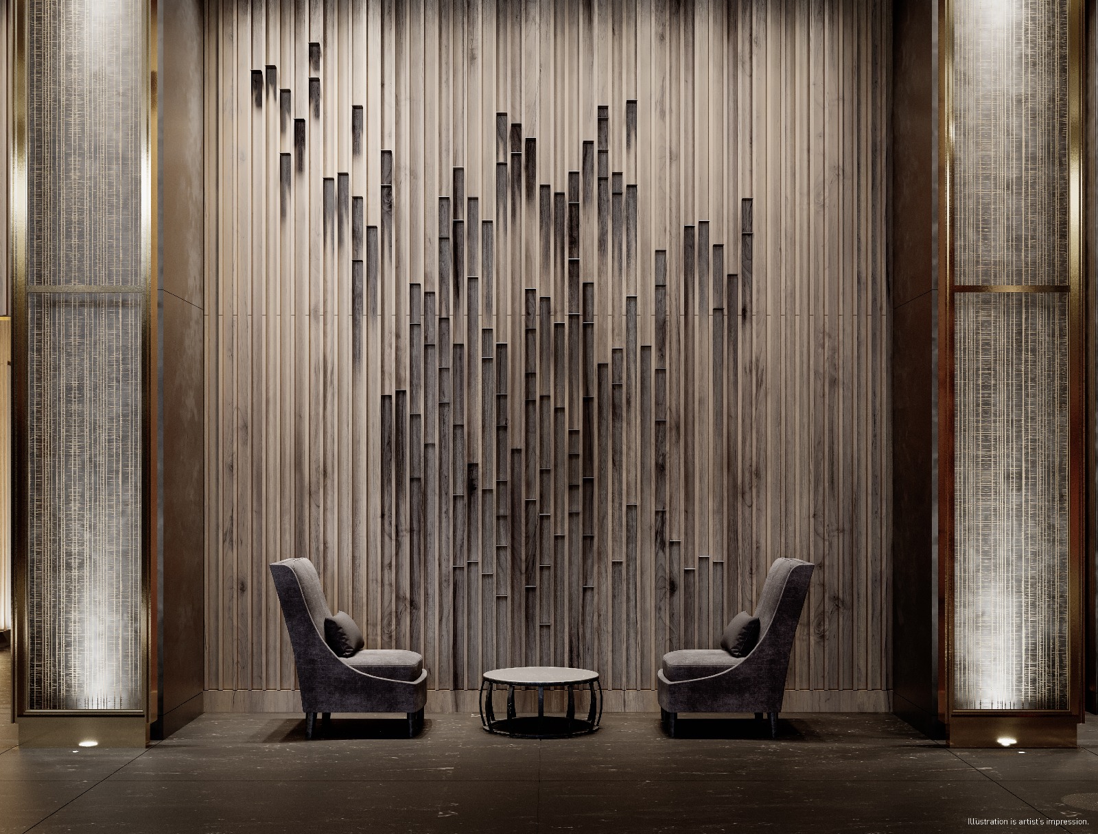 55C Condos Rendering