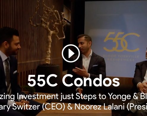 roy bhandari interviewing gary switzer and noorez lalani for 55c condos