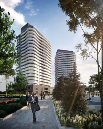 SXSW Condos & Towns Exterior Rendering