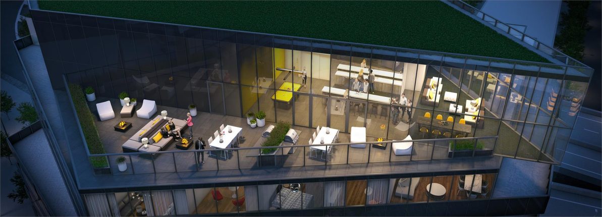 Harris Square Condos Amenities