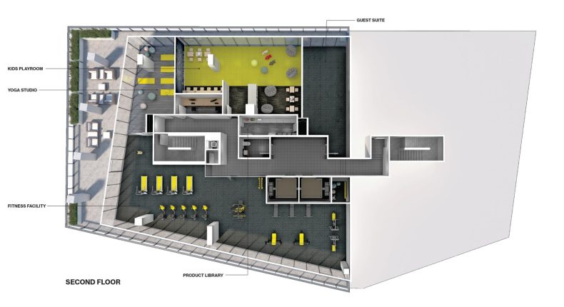 Harris Square Condos Amenities
