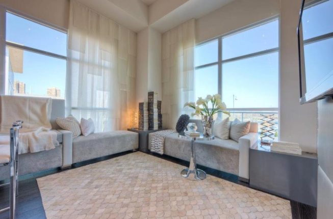 Jade Waterfront Condos Living Room