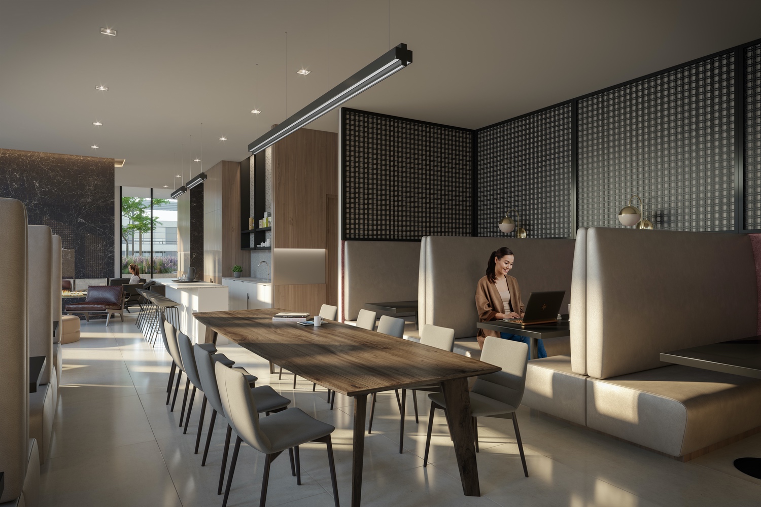 55 mercer condos co working space