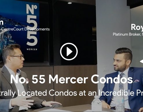 roy bhandari interviewing jason lam for 55 mercer condos