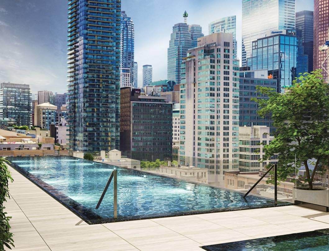 88 Queen Condos - Phase 2 Infinity Pool with Breath Taking Views of Downtown Toronto