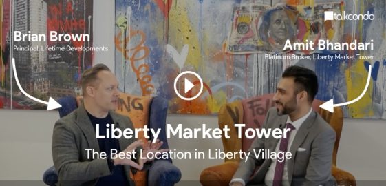 amit bhandari interviewing brian brown for liberty market towers