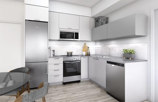 The King's Mill Condos Kitchen